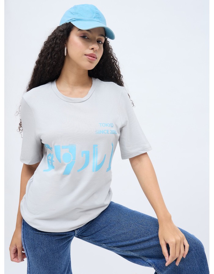 Mayra Oversized Printed T-shirt