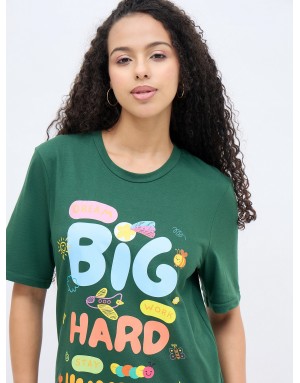 Mayra Oversized Printed T-shirt