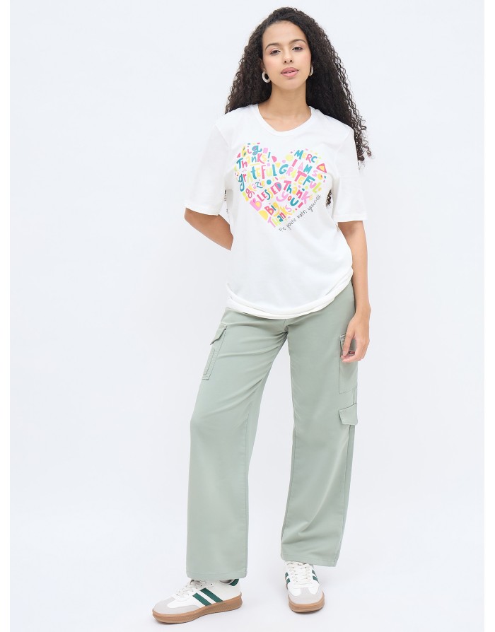 Mayra Oversized Printed T-shirt