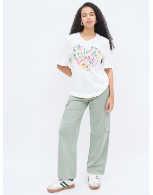 Mayra Oversized Printed T-shirt