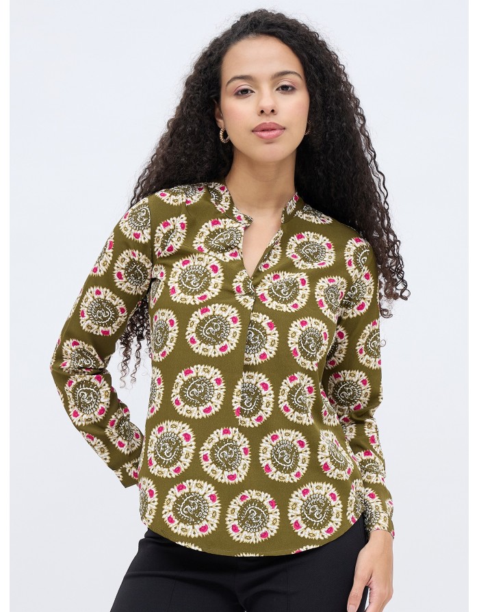 Mayra Oversized Printed T-shirt