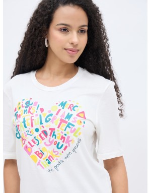 Mayra Oversized Printed T-shirt