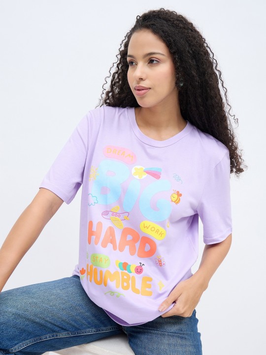 Mayra Oversized Printed T-shirt