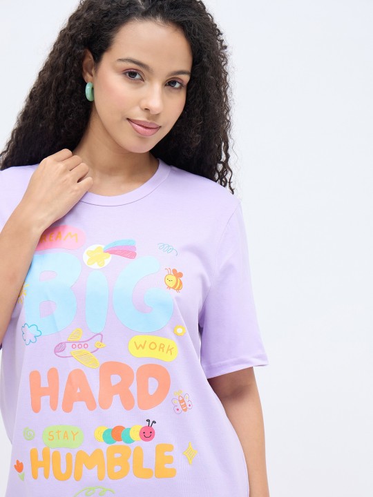 Mayra Oversized Printed T-shirt